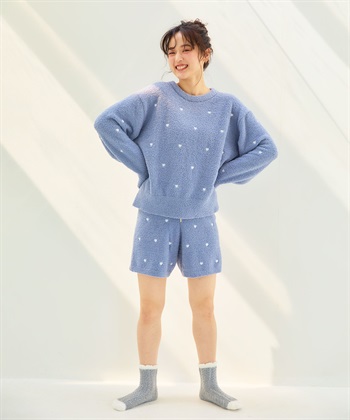 LAFUKU マシュマロニット ハートドット刺繍プルオーバー ルームウェア【LAFUKU/ラフク】※パンツ別売り_subthumb_29