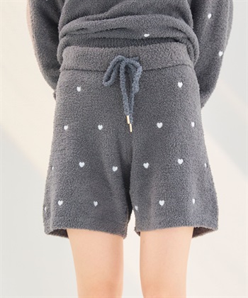 LAFUKU マシュマロニット ハートドット刺繍ショートパンツ ルームウェア【LAFUKU/ルームウェア】※トップス別売り_subthumb_3
