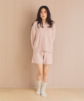 LAFUKU マシュマロニット ハートドット刺繍ショートパンツ ルームウェア【LAFUKU/ルームウェア】※トップス別売り_subthumb_14