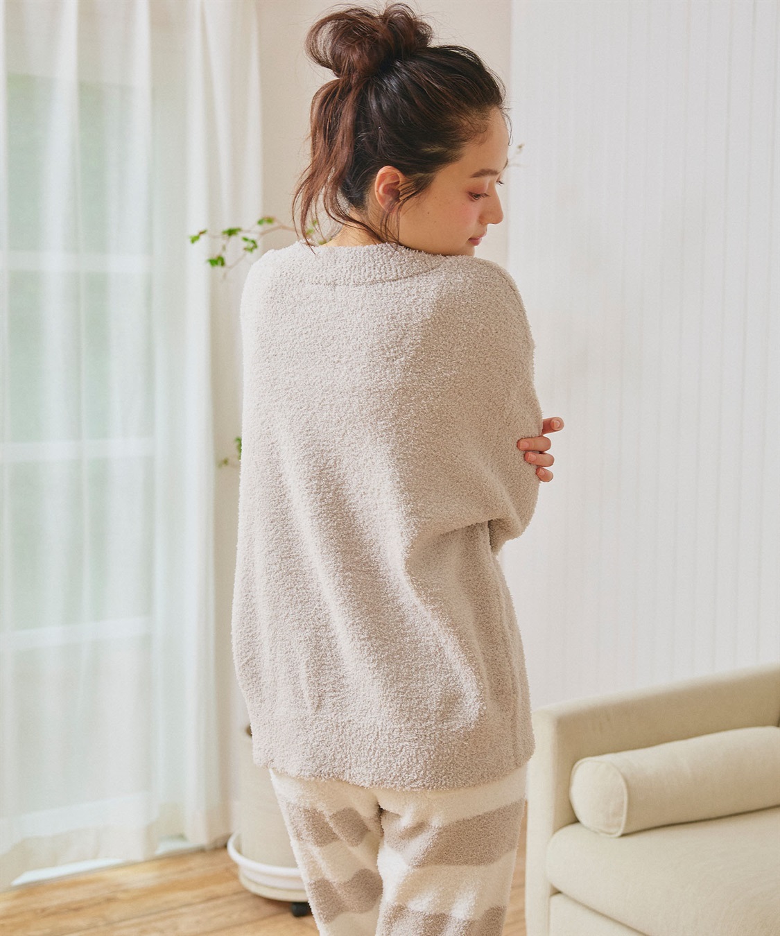 Life Style by cross marche 【LAFUKU/ラフク】もちふわマシュマロニットフルーツ刺繍トップス/ルームウェア◆洗濯可能◆（上下別売り）_sub_7