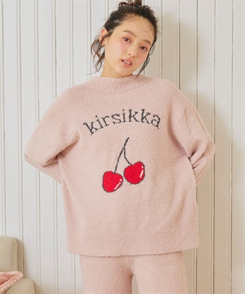 LAFUKU 【LAFUKU/ラフク】もちふわマシュマロニットフルーツ刺繍トップス/ルームウェア◆洗濯可能◆（上下別売り）_subthumb_11