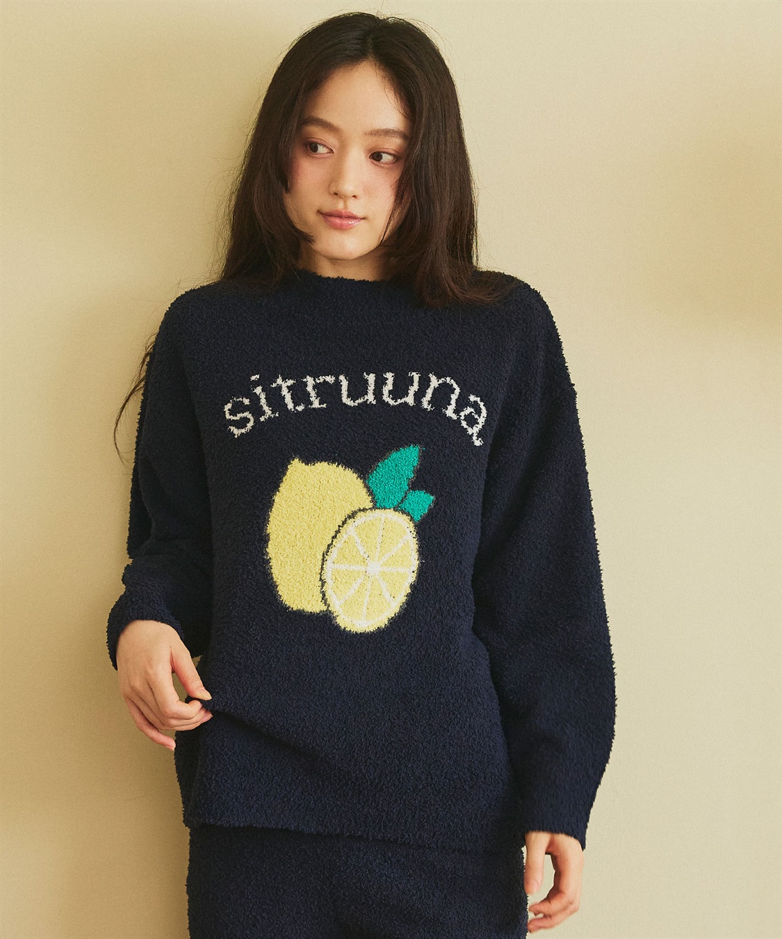 Life Style by cross marche 【LAFUKU/ラフク】もちふわマシュマロニットフルーツ刺繍トップス/ルームウェア◆洗濯可能◆（上下別売り）_sub_23