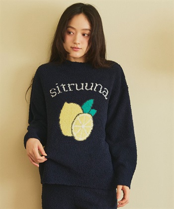 LAFUKU 【LAFUKU/ラフク】もちふわマシュマロニットフルーツ刺繍トップス/ルームウェア◆洗濯可能◆（上下別売り）_subthumb_23
