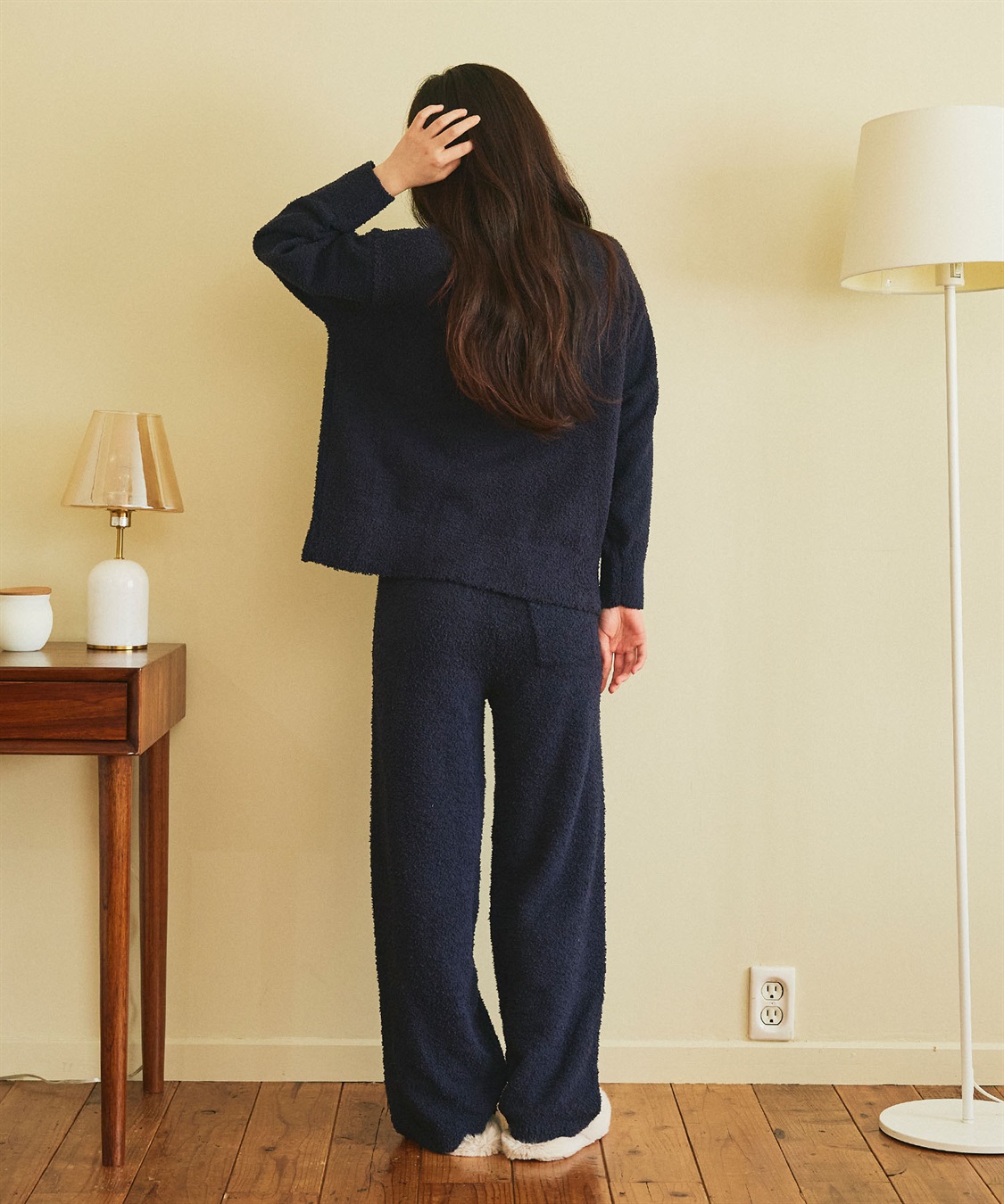 Life Style by cross marche 【LAFUKU/ラフク】もちふわマシュマロニットフルーツ刺繍トップス/ルームウェア◆洗濯可能◆（上下別売り）_sub_27