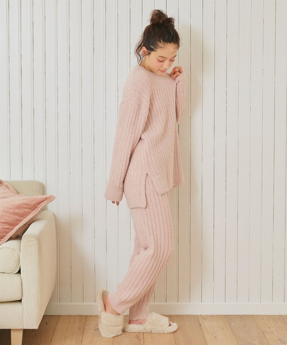 Life Style by cross marche 【LAFUKU/ラフク】腹巻き付きパジャマ パンツ×トップスルームウェアSET（上下セット）◆あったか・温活◆_sub_19