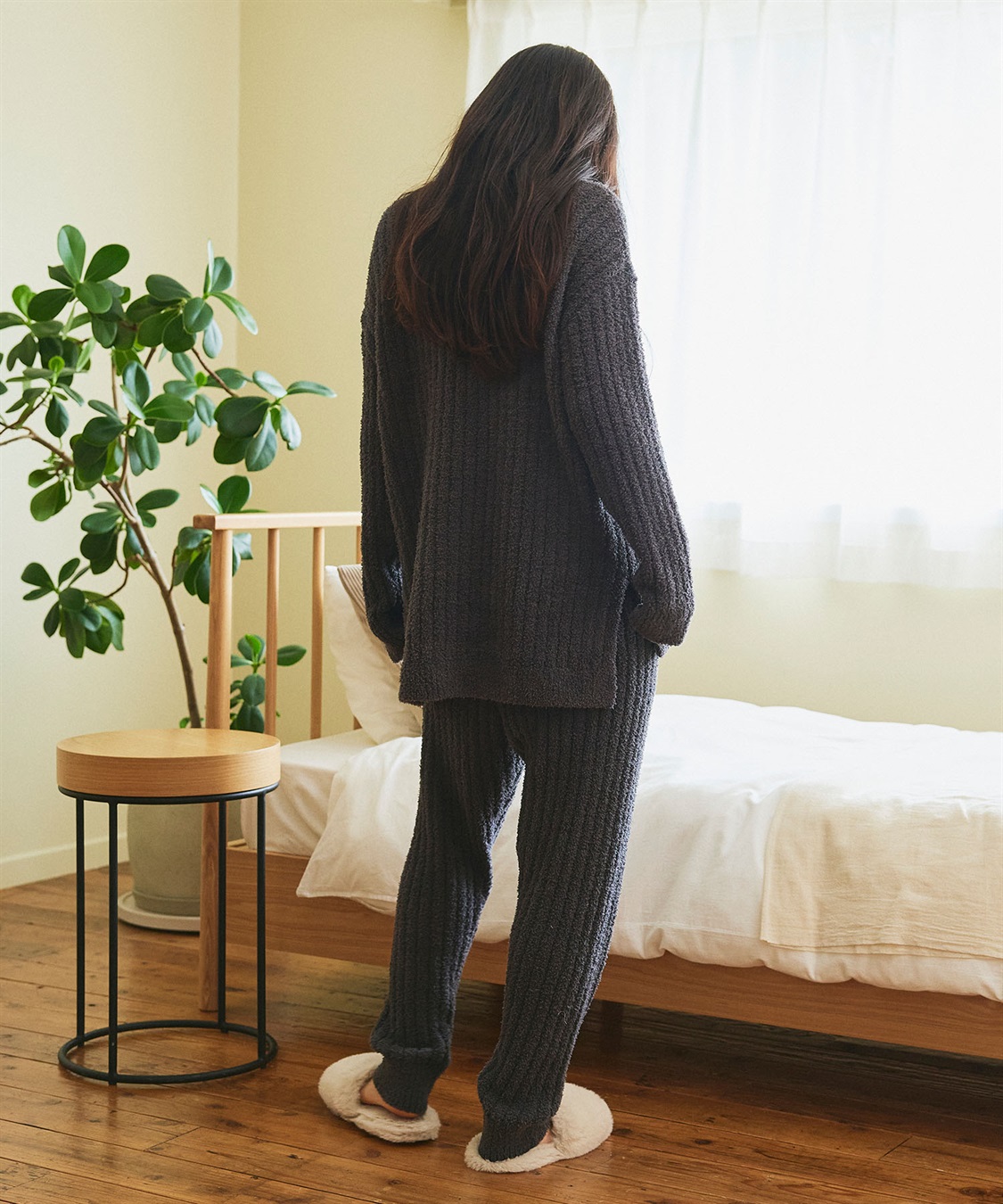 Life Style by cross marche 【LAFUKU/ラフク】腹巻き付きパジャマ パンツ×トップスルームウェアSET（上下セット）◆あったか・温活◆_sub_25