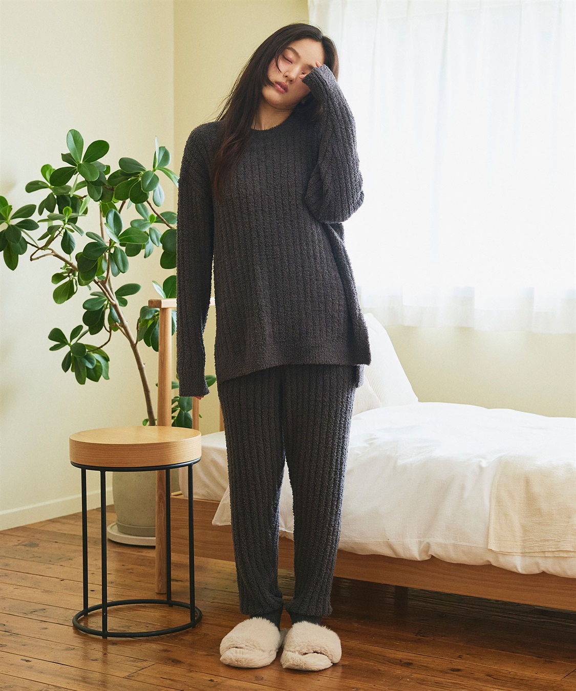 Life Style by cross marche 【LAFUKU/ラフク】腹巻き付きパジャマ パンツ×トップスルームウェアSET（上下セット）◆あったか・温活◆_sub_26