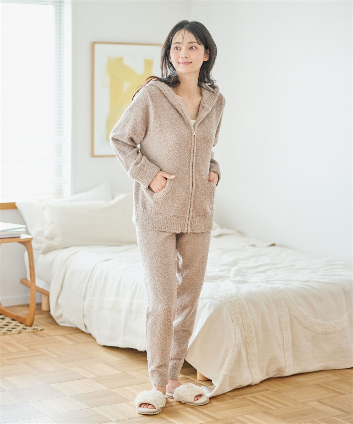 LAFUKU 【LAFUKU/ラフク】もちふわマシュマロニットジョガーパンツ/ルームウェア（上下別売り）_sub_10