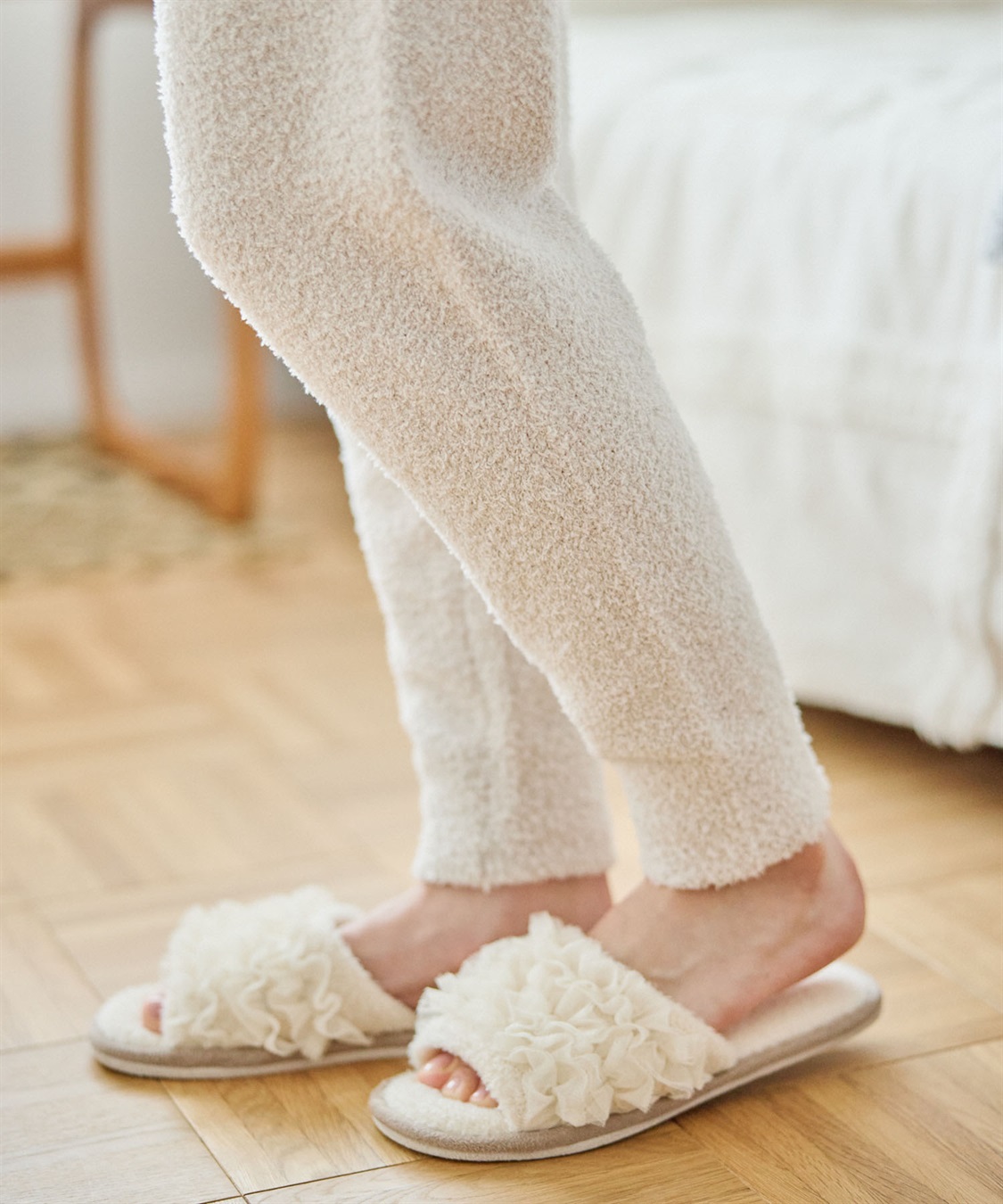 LAFUKU 【LAFUKU/ラフク】もちふわマシュマロニットジョガーパンツ/ルームウェア（上下別売り）_sub_16