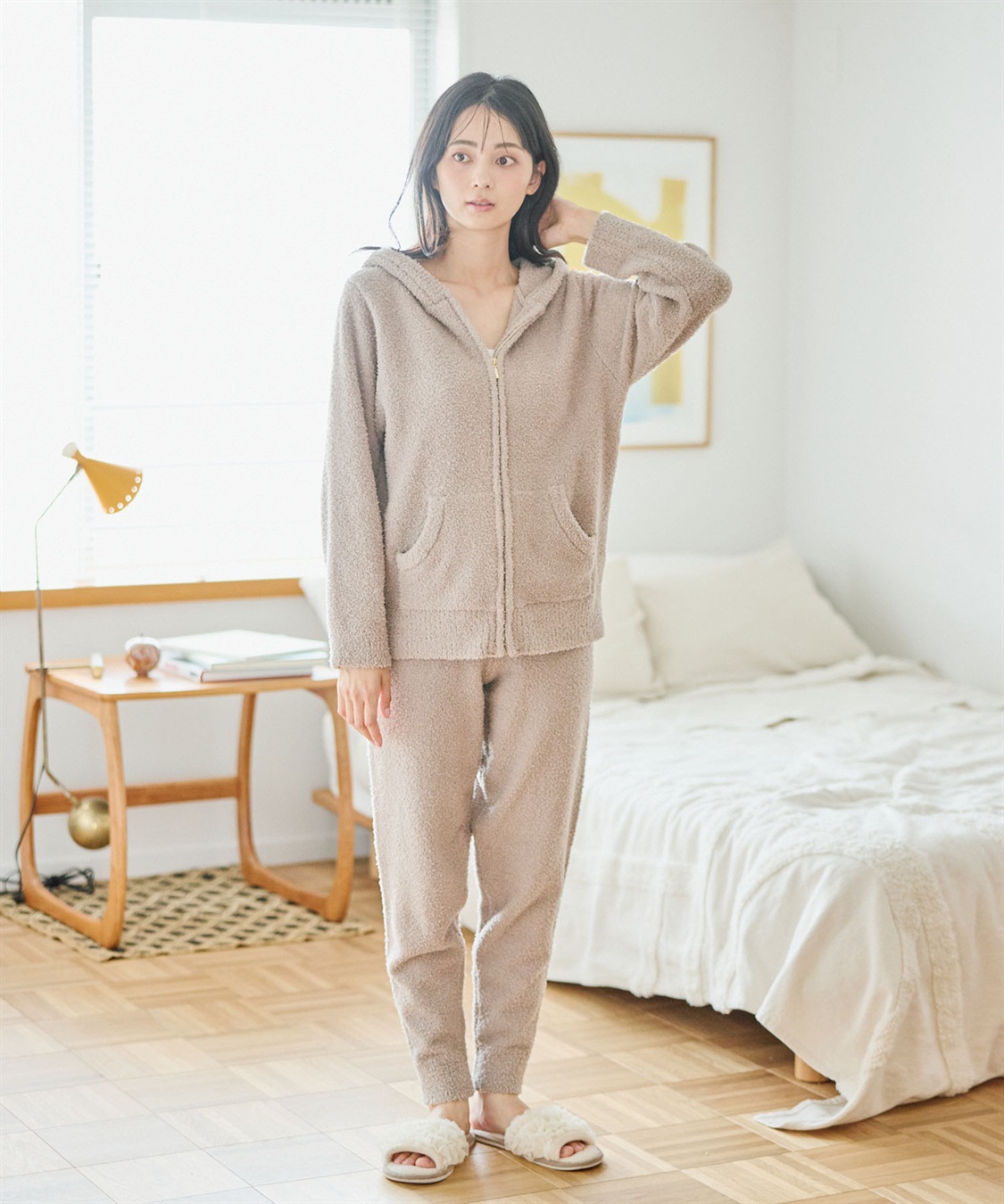 LAFUKU 【LAFUKU/ラフク】もちふわマシュマロニットジョガーパンツ/ルームウェア（上下別売り）_sub_23