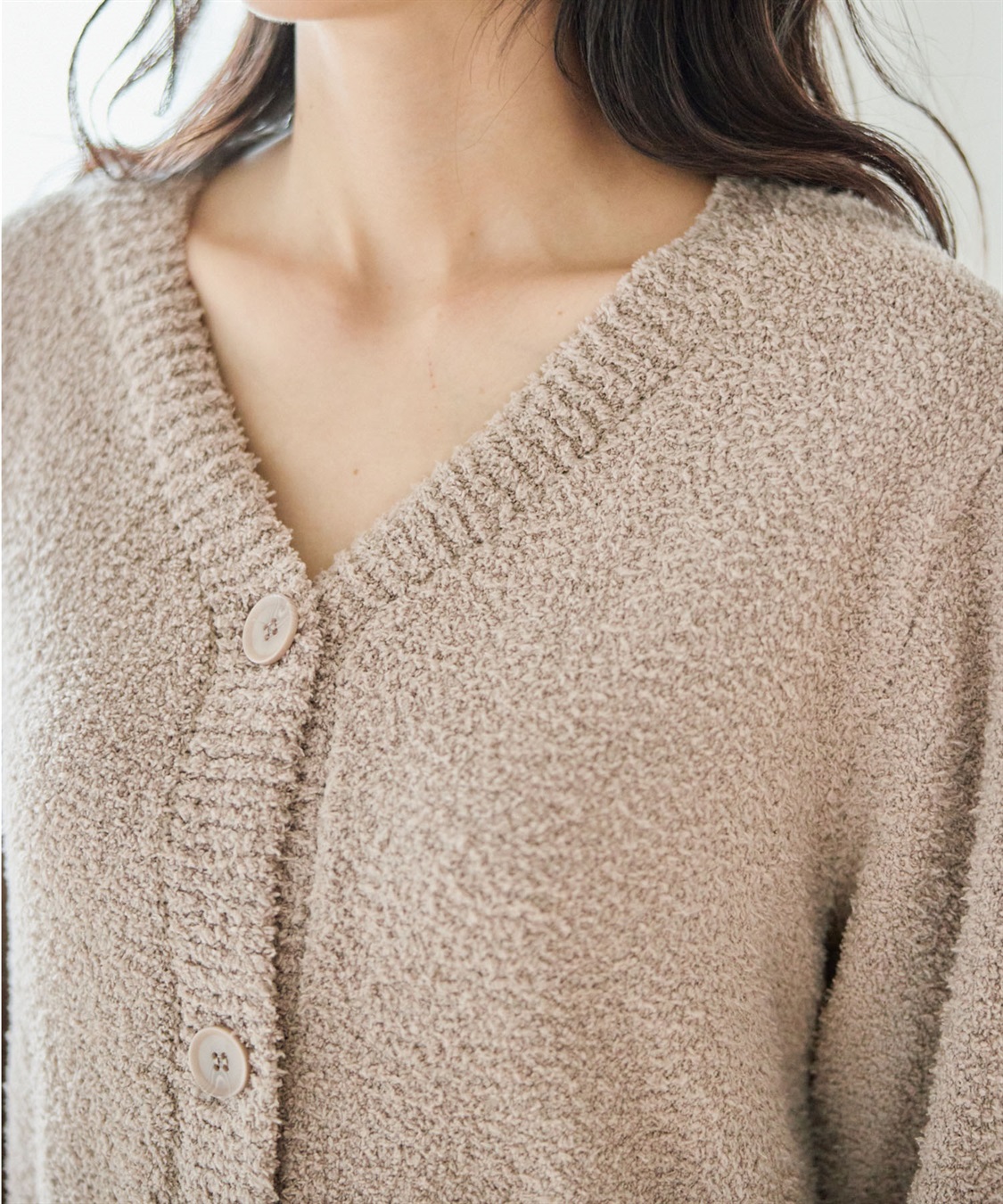 Life Style by cross marche 【LAFUKU/ラフク】もちふわマシュマロニットロングガウンカーディガン/ルームウェア（上下別売り）_sub_29