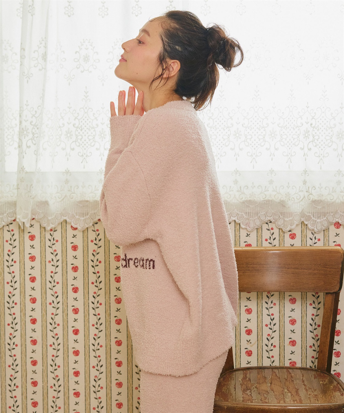 LAFUKU 【LAFUKU/ラフク】もちふわマシュマロニットアニマルジャガードトップス/ルームウェア（上下別売り）_sub_7