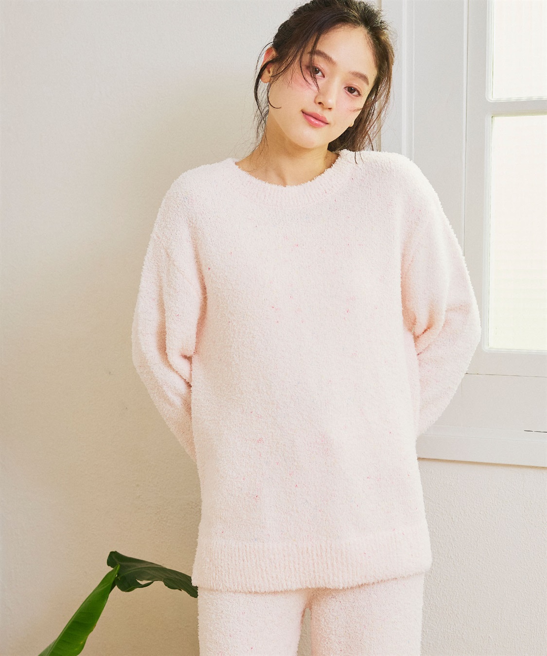 Life Style by cross marche 【LAFUKU/ラフク】マシュマロニットもちふわネップニットトップス/ルームウェア（上下別売り）_sub_2