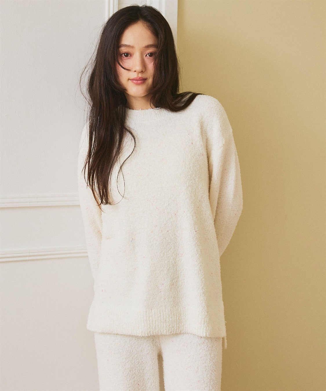 Life Style by cross marche 【LAFUKU/ラフク】マシュマロニットもちふわネップニットトップス/ルームウェア（上下別売り）_sub_5