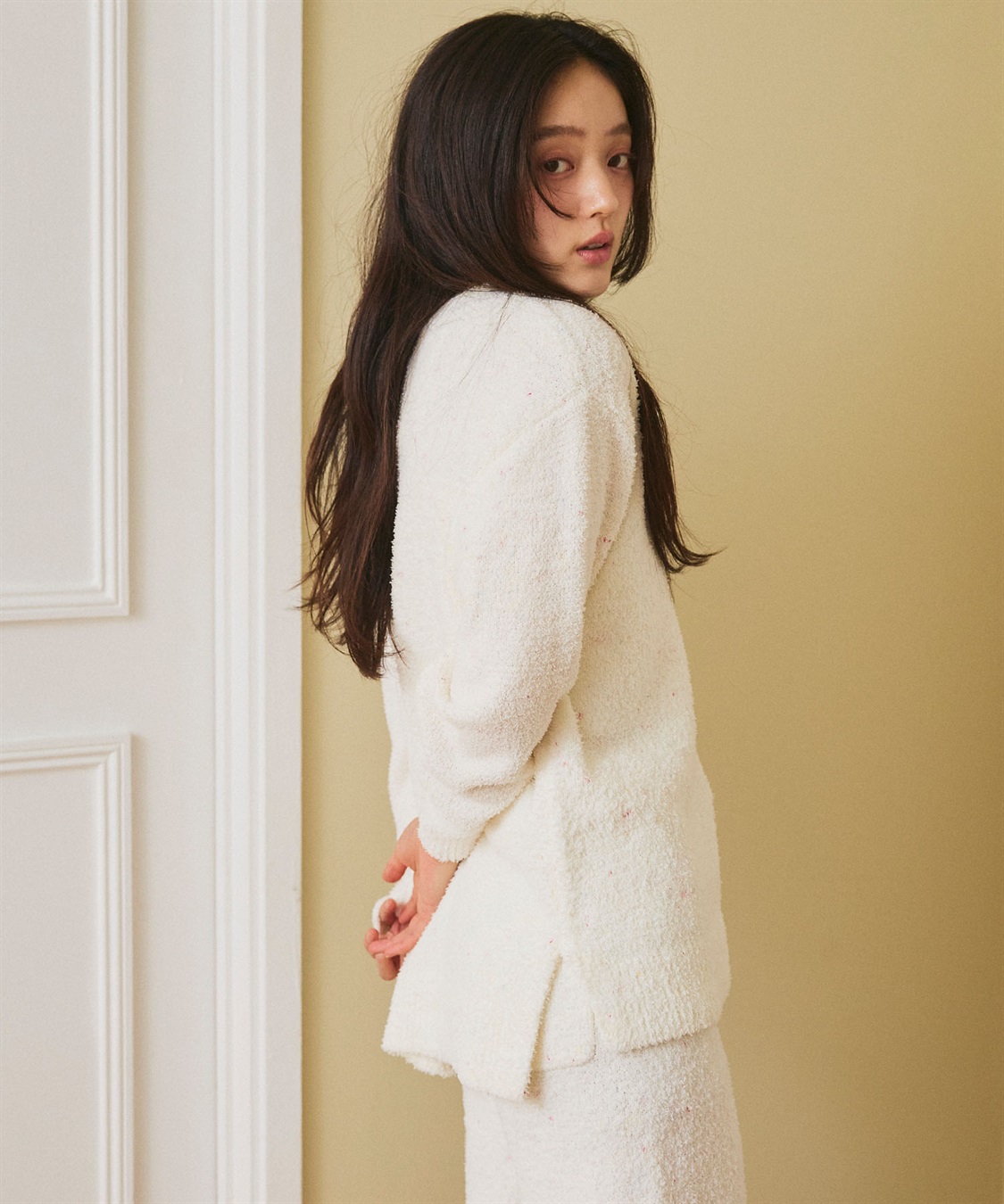 Life Style by cross marche 【LAFUKU/ラフク】マシュマロニットもちふわネップニットトップス/ルームウェア（上下別売り）_sub_6