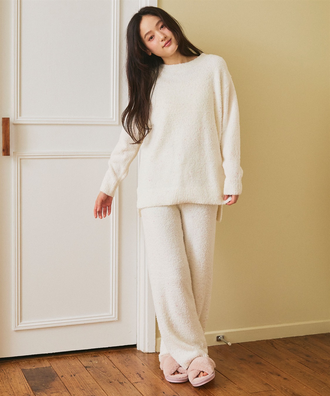 Life Style by cross marche 【LAFUKU/ラフク】マシュマロニットもちふわネップニットトップス/ルームウェア（上下別売り）_sub_7