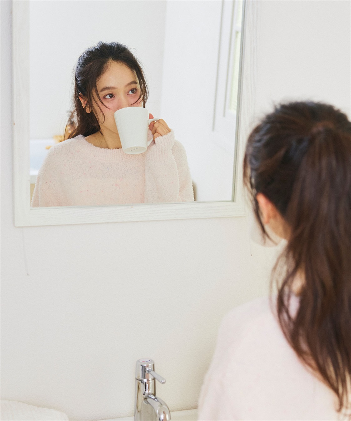 Life Style by cross marche 【LAFUKU/ラフク】マシュマロニットもちふわネップニットトップス/ルームウェア（上下別売り）_sub_15