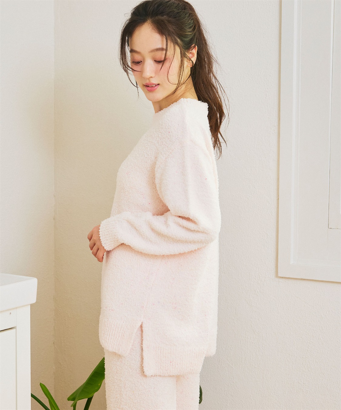 Life Style by cross marche 【LAFUKU/ラフク】マシュマロニットもちふわネップニットトップス/ルームウェア（上下別売り）_sub_17