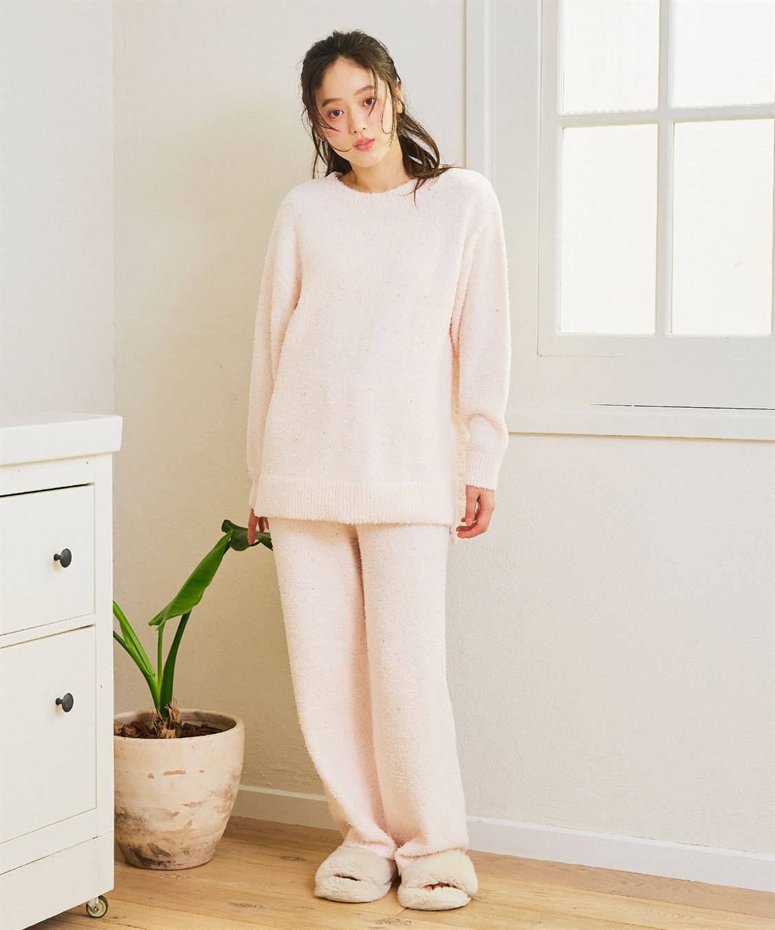 Life Style by cross marche 【LAFUKU/ラフク】マシュマロニットもちふわネップニットトップス/ルームウェア（上下別売り）_sub_22