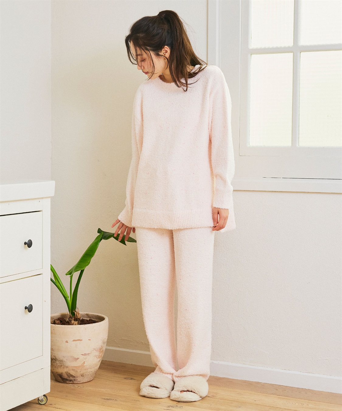 Life Style by cross marche 【LAFUKU/ラフク】マシュマロニットもちふわネップニットトップス/ルームウェア（上下別売り）_sub_23