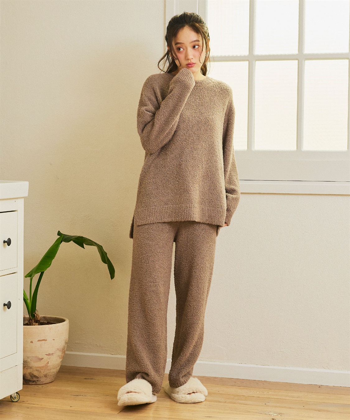 Life Style by cross marche 【LAFUKU/ラフク】マシュマロニットもちふわネップニットトップス/ルームウェア（上下別売り）_sub_27