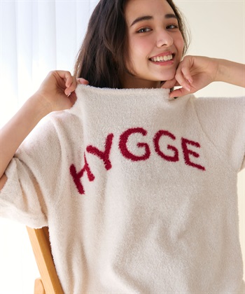 LAFUKU 【LAFUKU/ラフク】マシュマロタッチロゴジャガード半袖プルオーバー&ショートパンツSET（ルームウェア/パジャマ）_subthumb_10