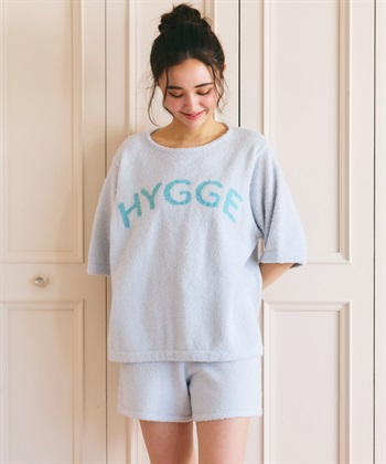 LAFUKU 【LAFUKU/ラフク】マシュマロタッチロゴジャガード半袖プルオーバー&ショートパンツSET（ルームウェア/パジャマ）_subthumb_21