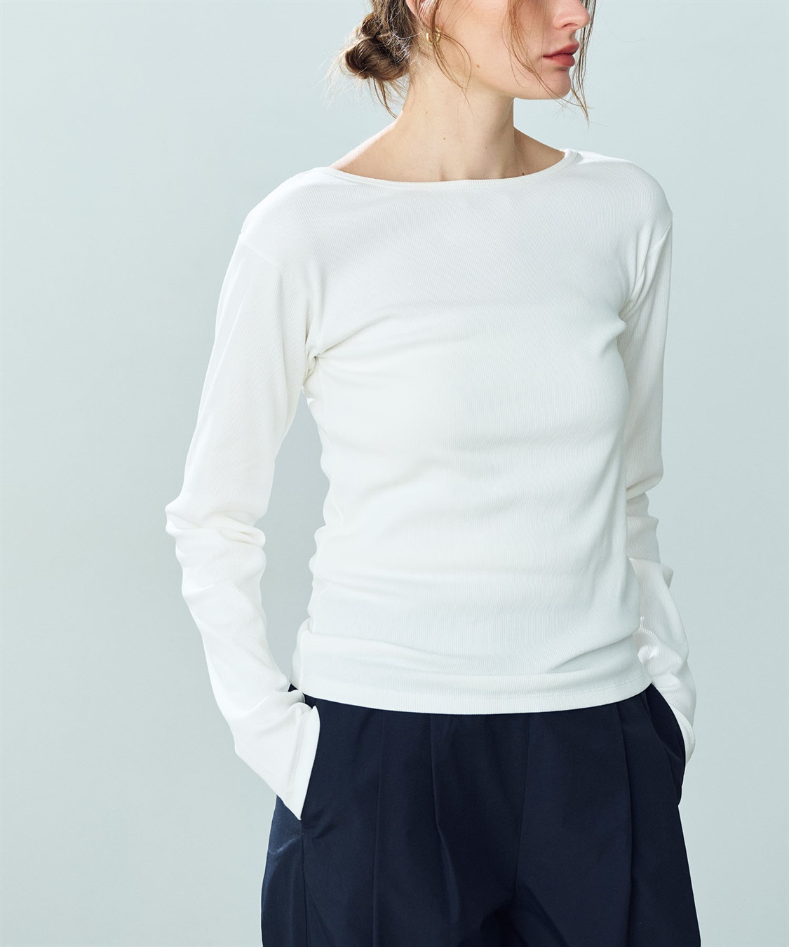 N.O.R.C テレコボートネックプルオーバー_sub_7