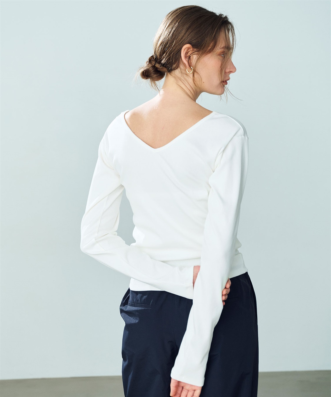 N.O.R.C テレコボートネックプルオーバー_sub_9