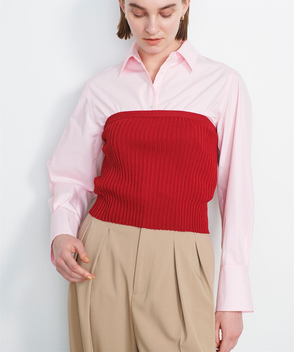 ラメリブニットビスチェ N.O.R.C｜クロスプラス公式通販サイト