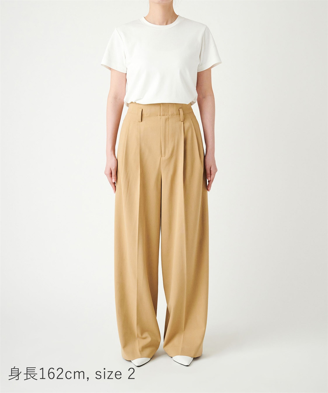 イージーチノライクワイドパンツ N.O.R.C｜クロスプラス公式通販サイト