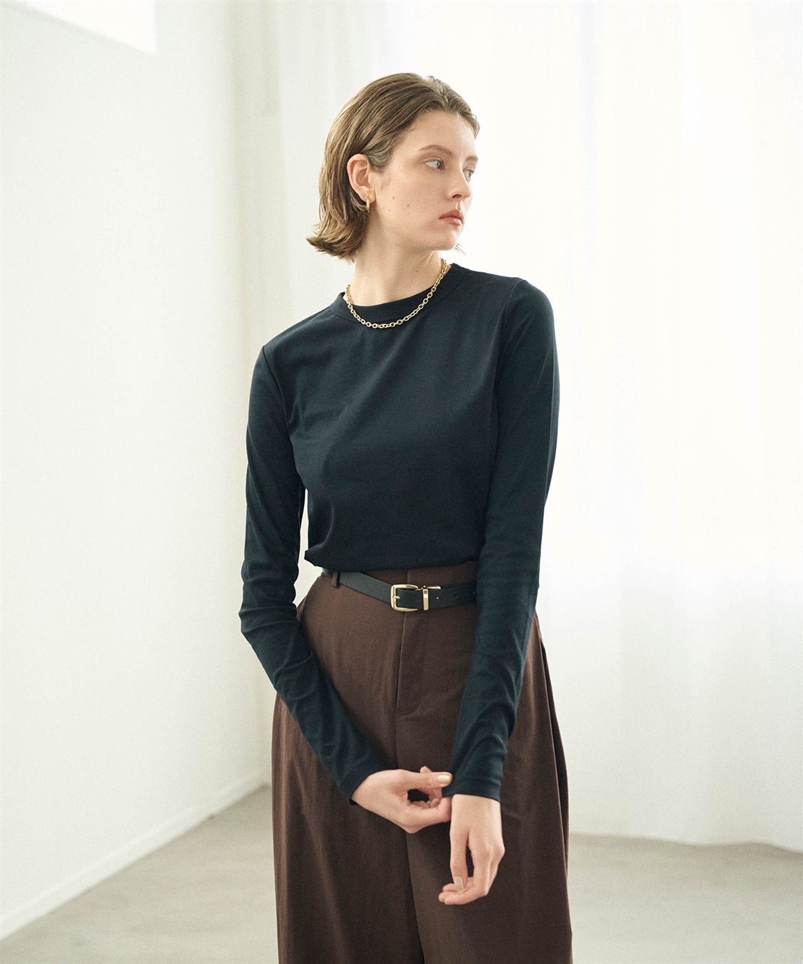 N.O.R.C マルチファンクションボトルネックトップス_sub_7