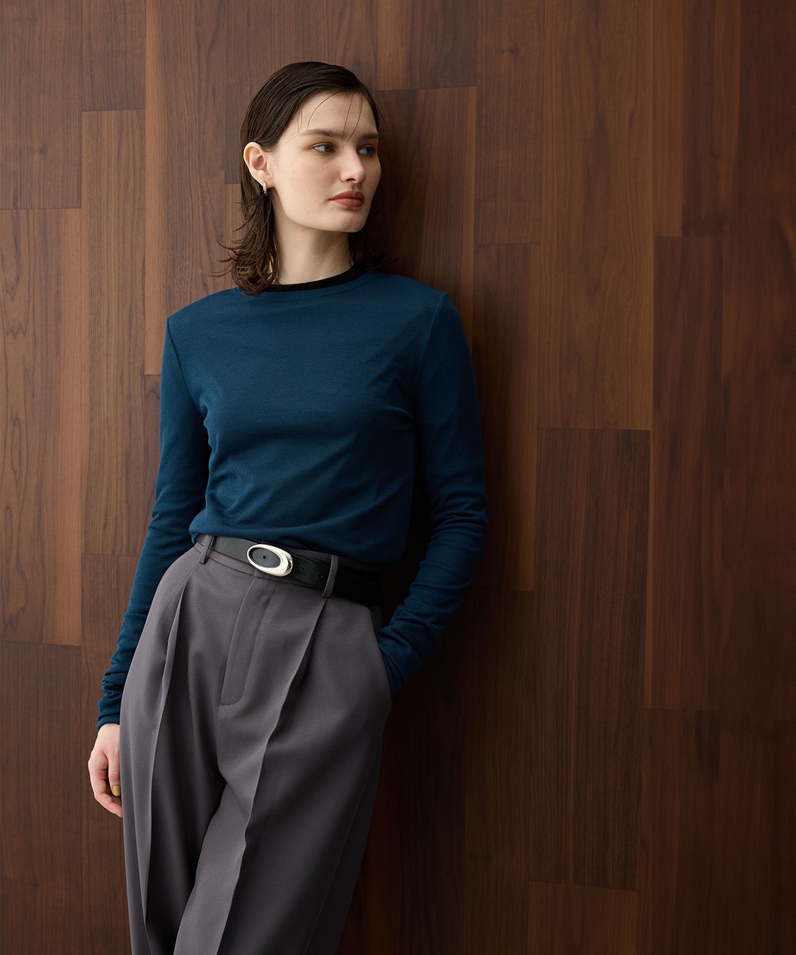 N.O.R.C シアーテレコロングスリーブトップス_sub_4