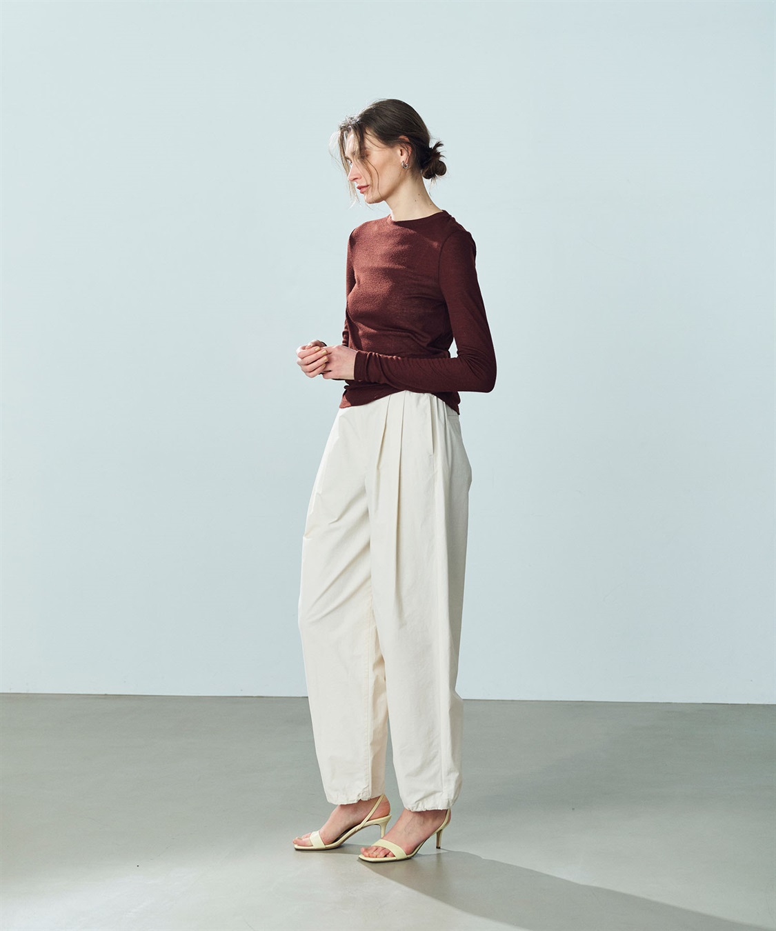 N.O.R.C シアーテレコロングスリーブトップス_sub_11