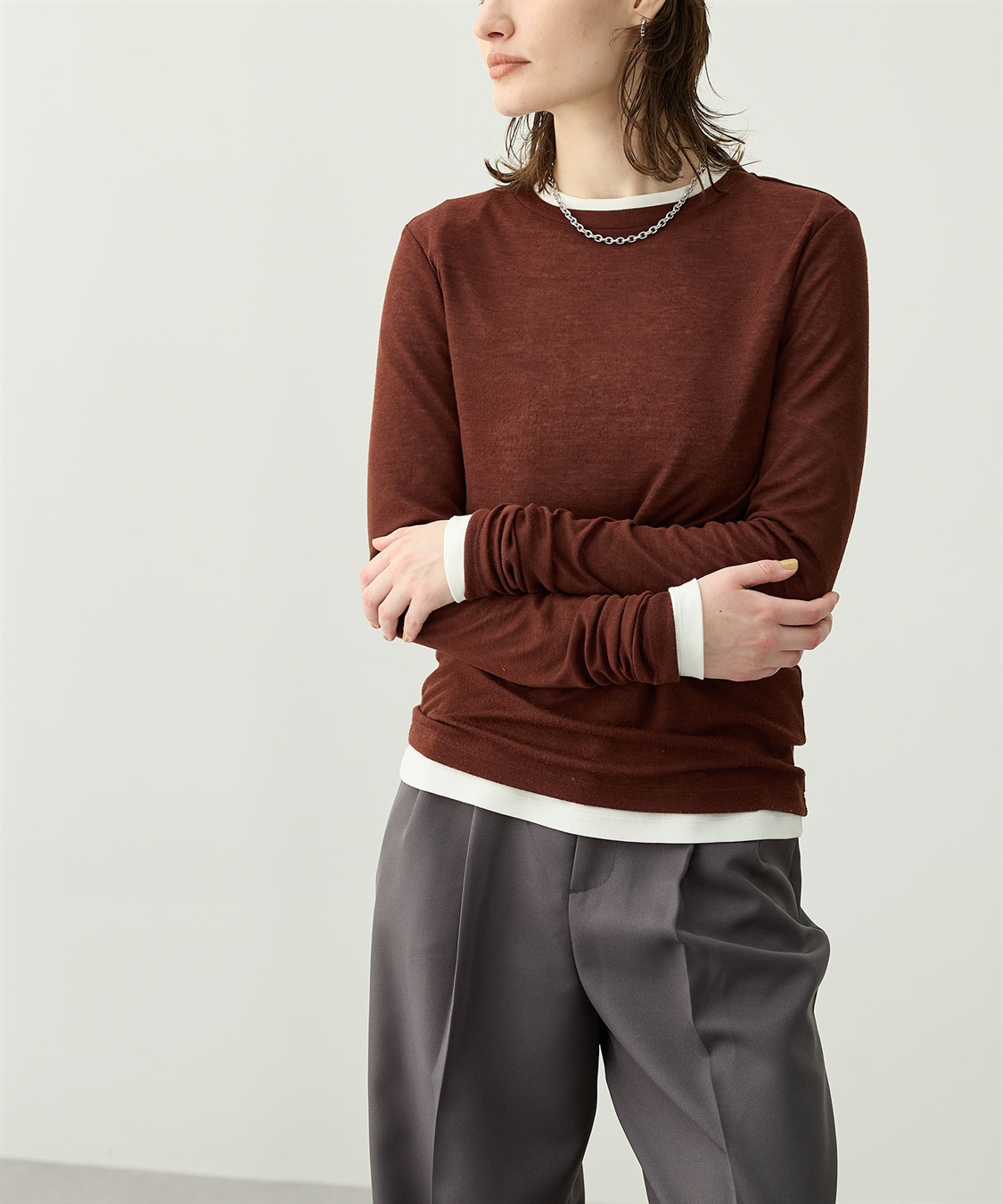 トップス 731 GUESS Originals Boxy Fit Cropped Shirt 長袖シャツ | GUESS(ゲス