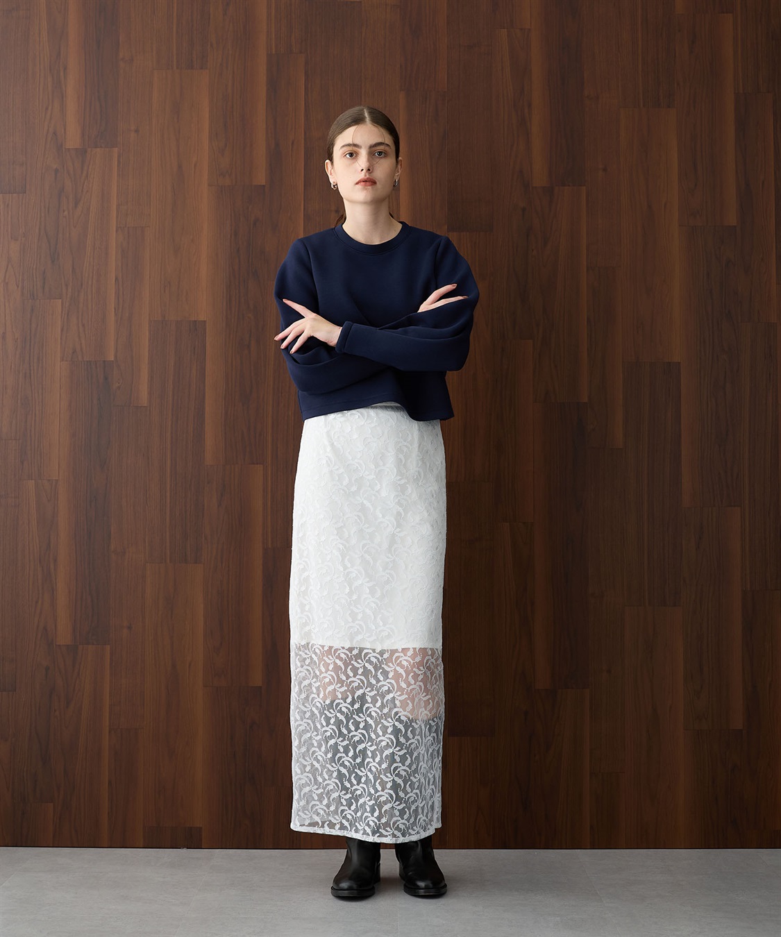 N.O.R.C リリーレースタイトスカート_sub_7