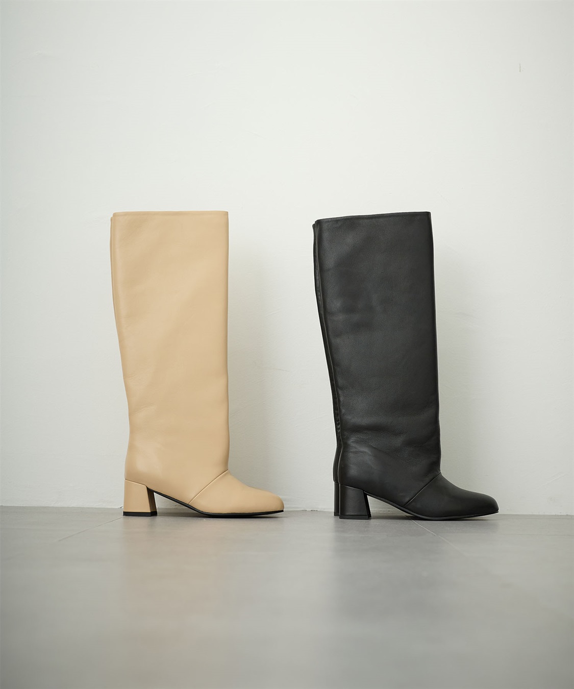 N.O.R.C 【REMME】チャンキーヒールロングブーツ_sub_3