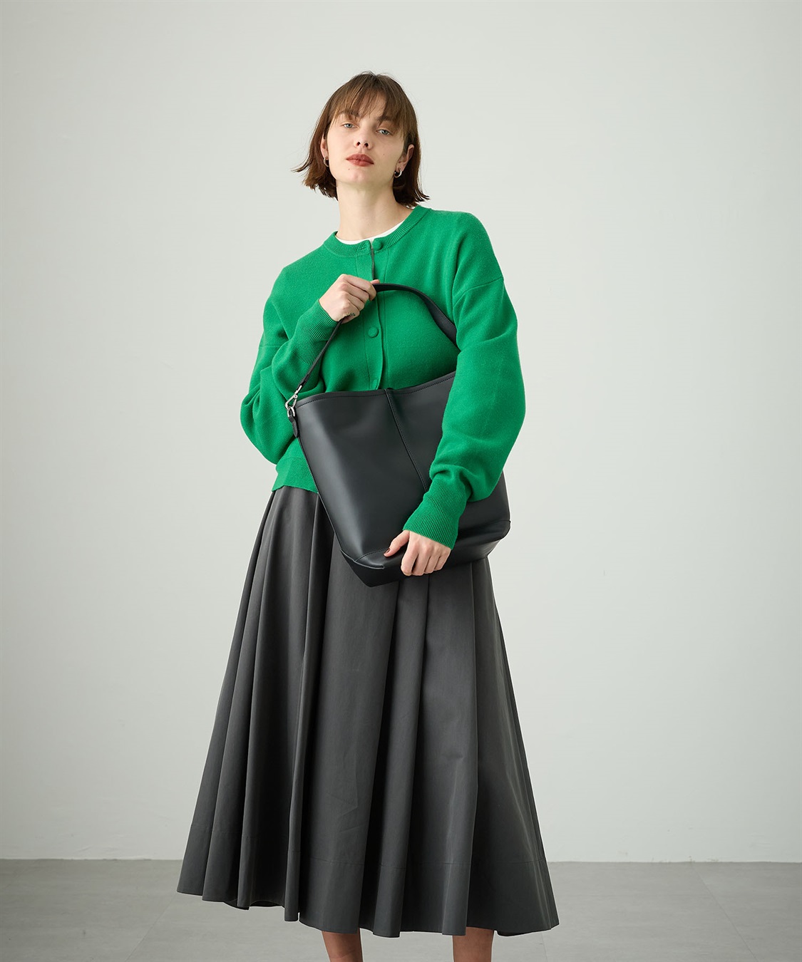 N.O.R.C 【LA SCAIA】レザーバケットBAG_sub_3