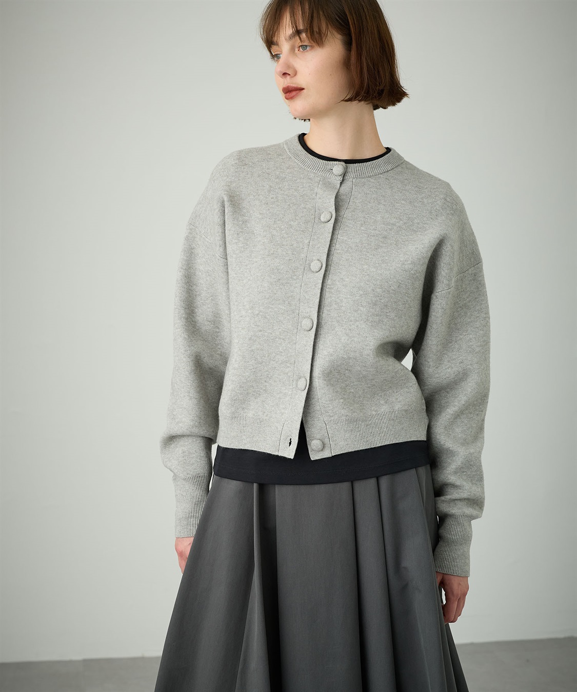 ファンクションイージーニットカーディガン N.O.R.C｜クロスプラス公式  