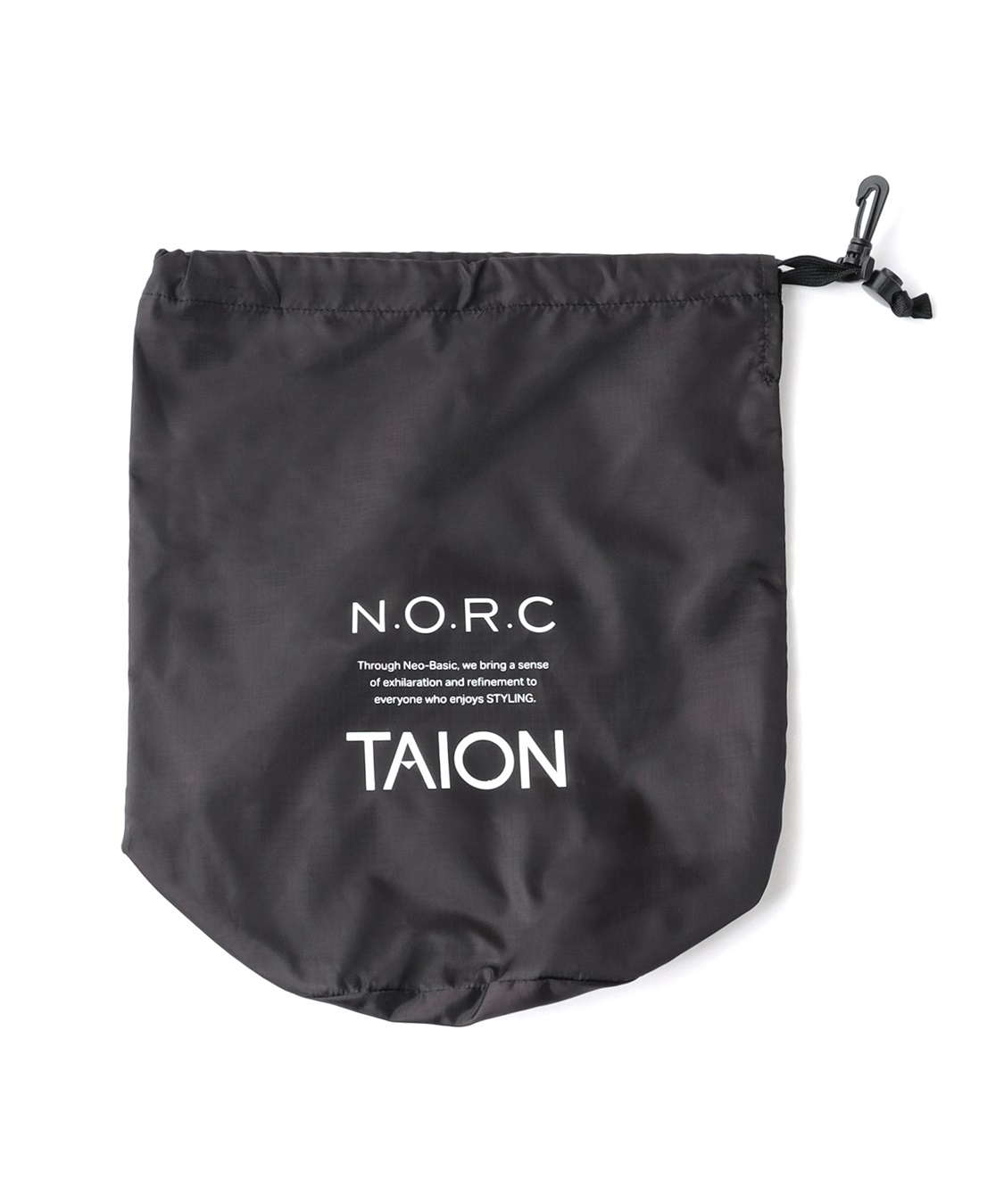 【新品・未使用】N.O.R.C TAION コラボ ダウンベスト 収納袋付き TAIONコラボ】ダウンベスト N.O.R.C｜クロスプラス公式通販サイト