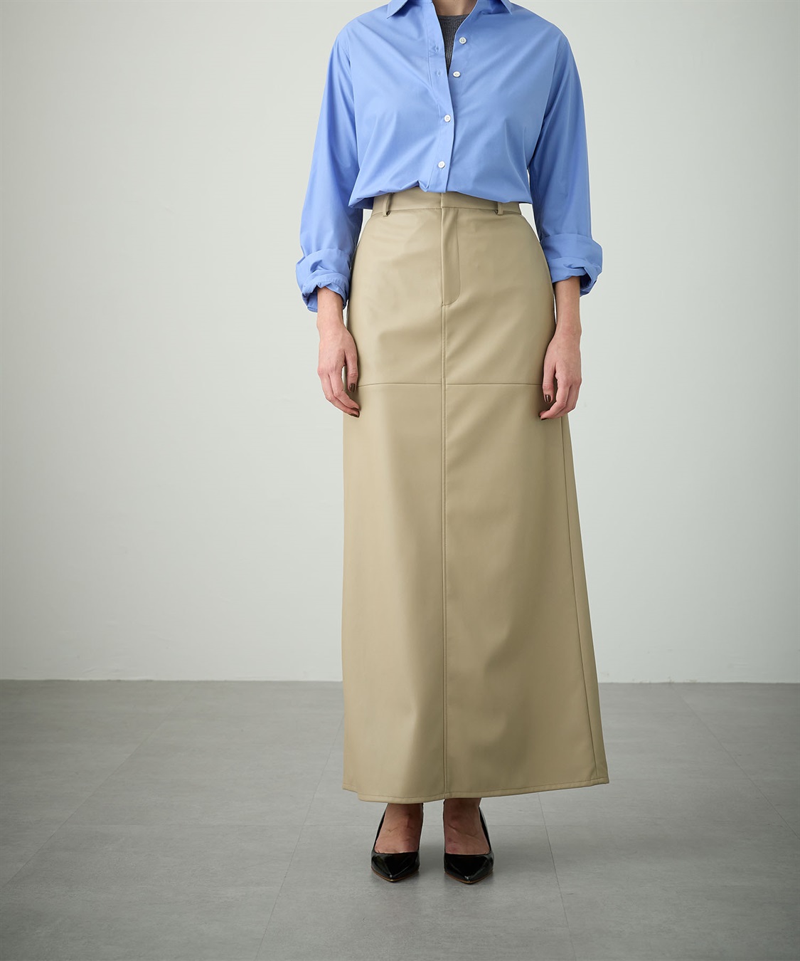 フェイクレザースカート N.O.R.C｜クロスプラス公式通販サイト