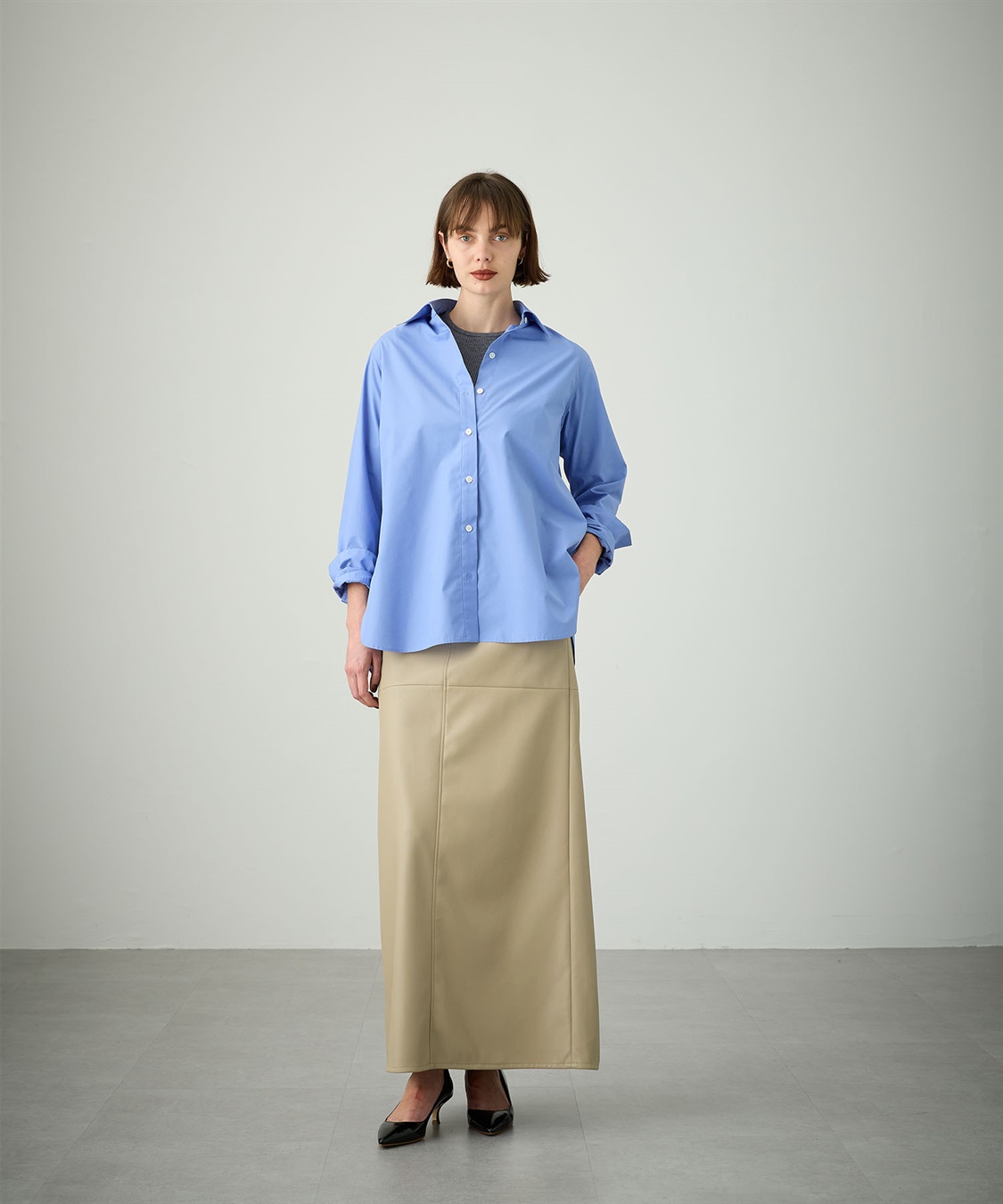 フェイクレザースカート N.O.R.C｜クロスプラス公式通販サイト