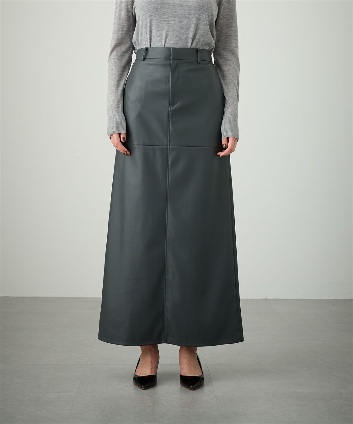 フェイクレザースカート N.O.R.C｜クロスプラス公式通販サイト