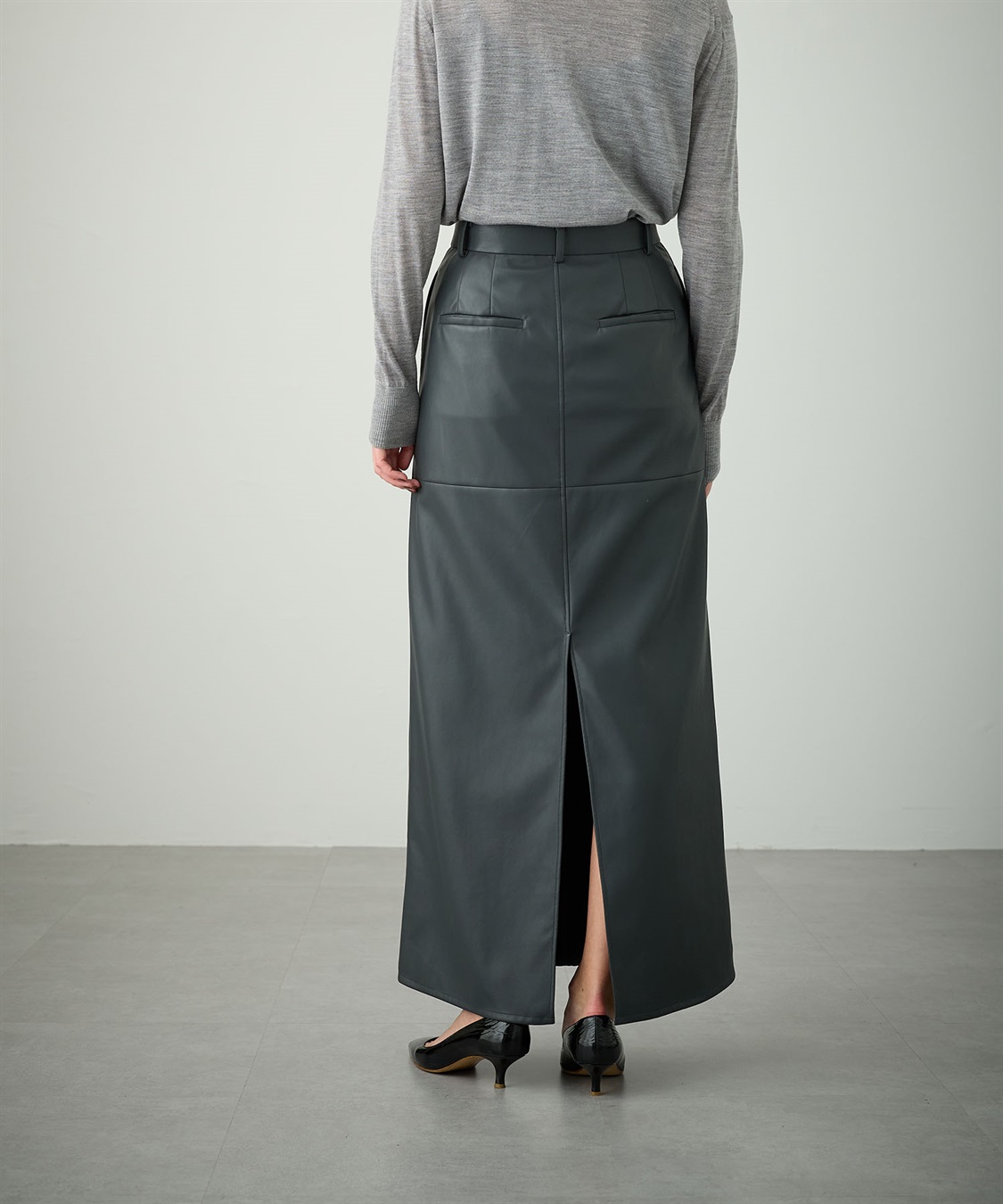 フェイクレザースカート N.O.R.C｜クロスプラス公式通販サイト