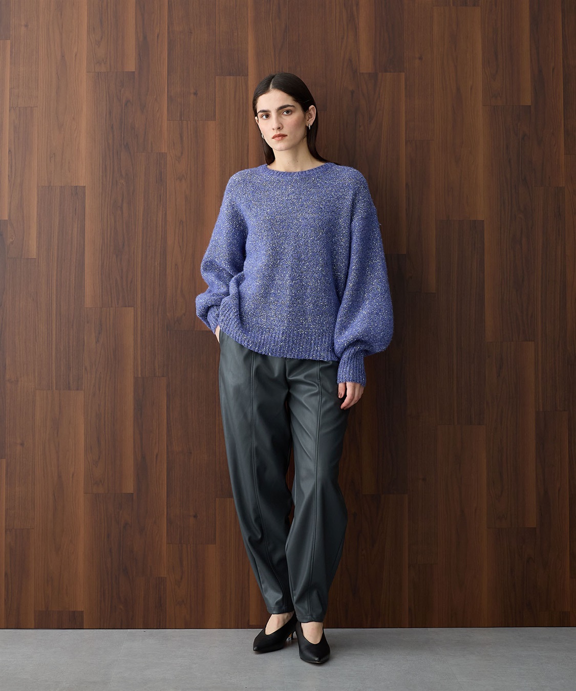 スパングルニットプルオーバー N.O.R.C｜クロスプラス公式通販サイト