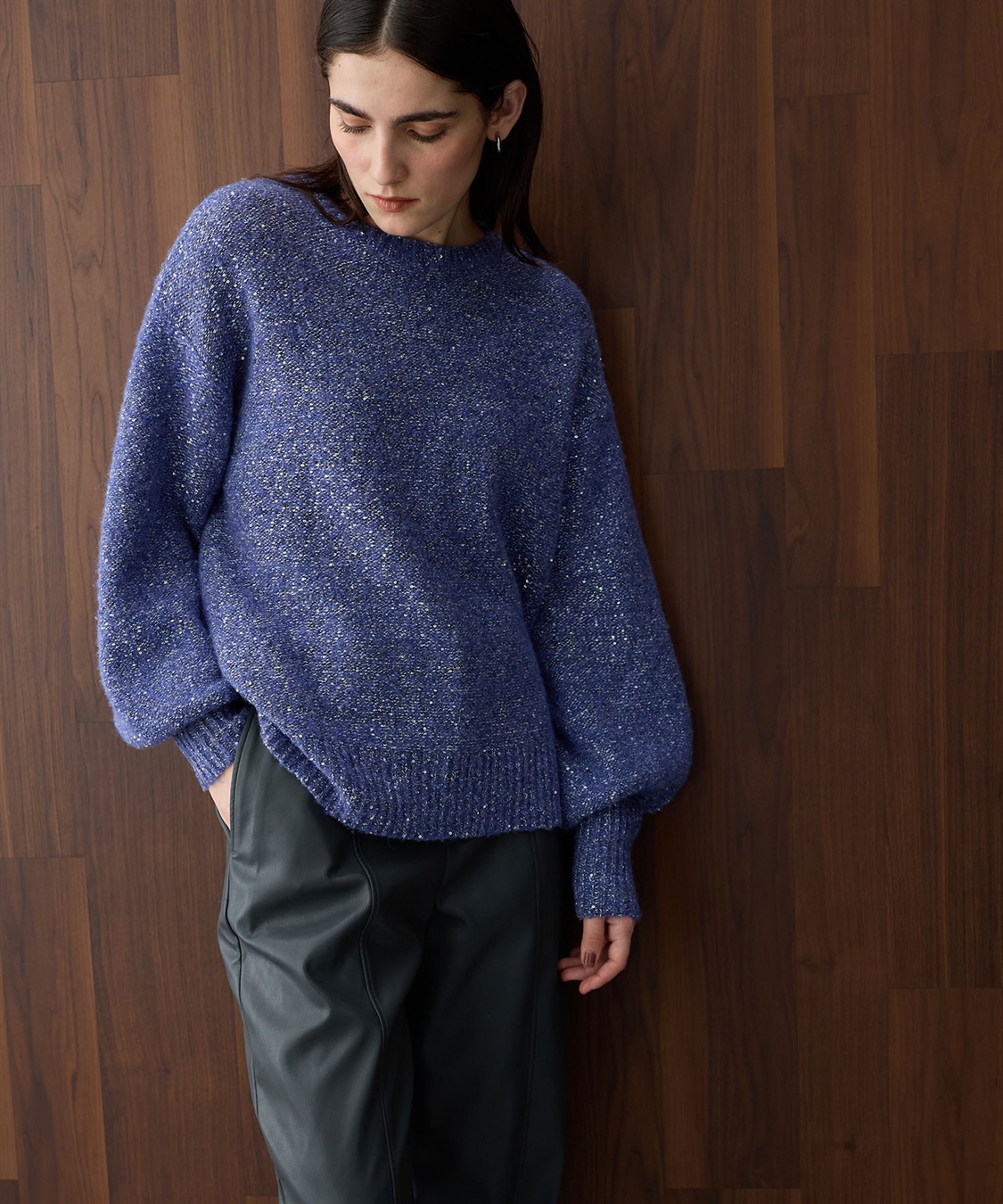 スパングルニットプルオーバー N.O.R.C｜クロスプラス公式通販サイト