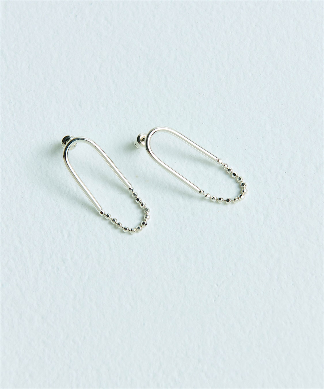 ステンレスピアス メタルボール カン付 キャッチ付 ゴールド