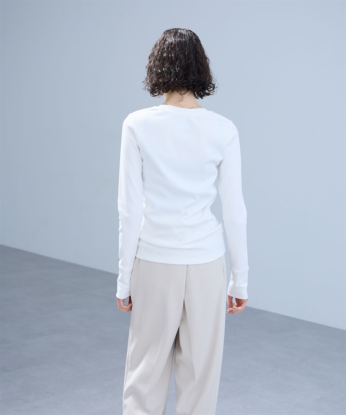 N.O.R.C テレコクルーネックトップス_sub_10