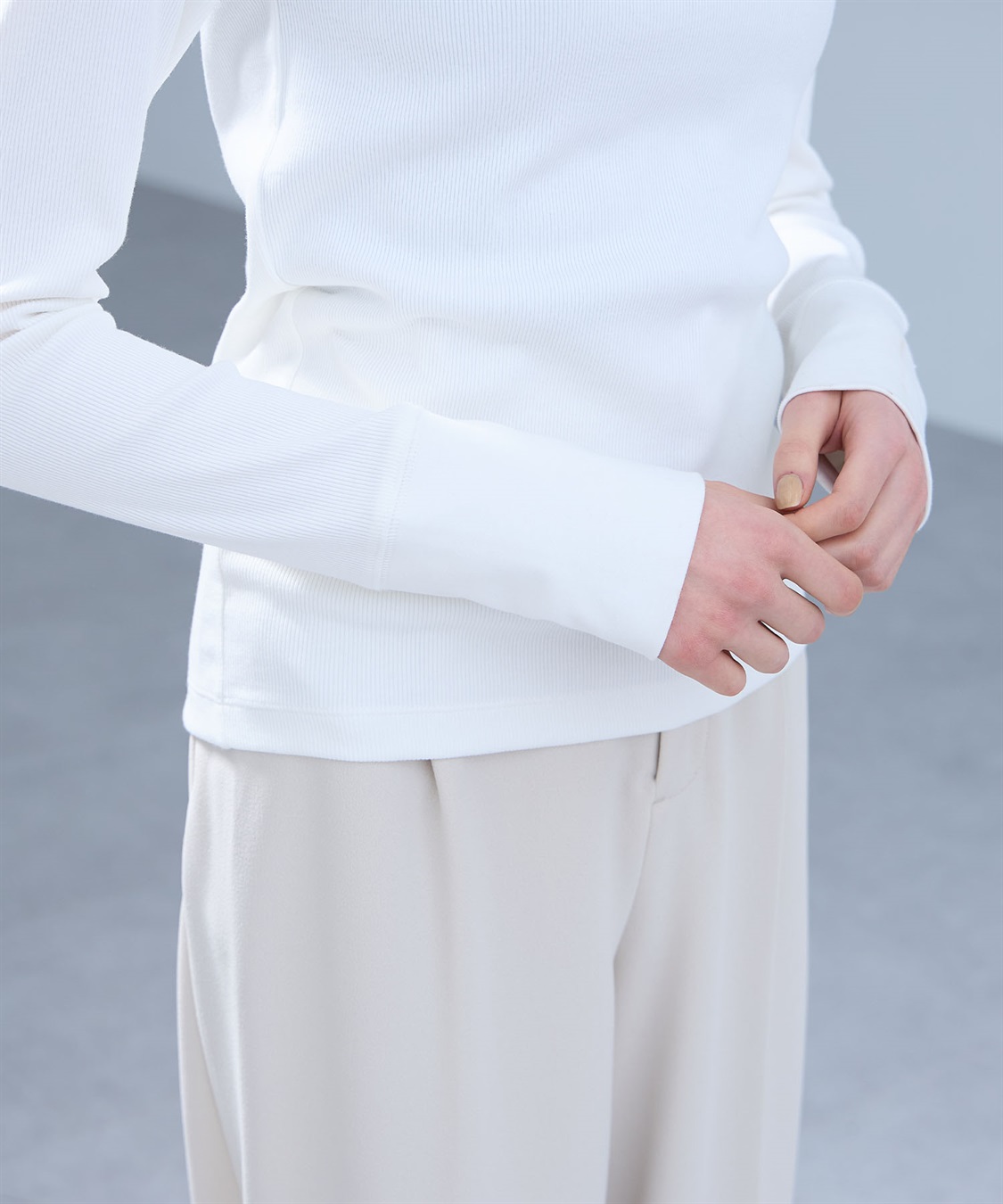 N.O.R.C テレコクルーネックトップス_sub_12