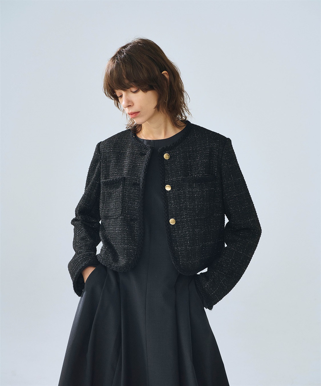 N.O.R.C ツィードショートジャケット_sub_1